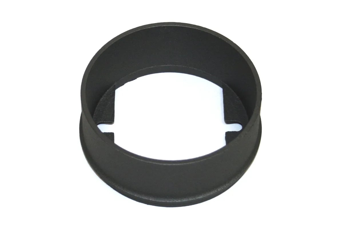 Dovre Røykstuss Ø125mm SORT