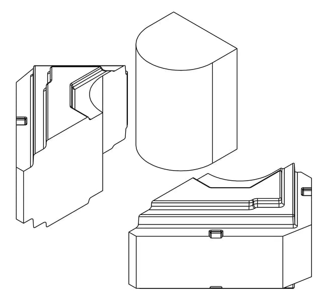 Nordpeis Quadro Exclusive Powerstone for toppelement