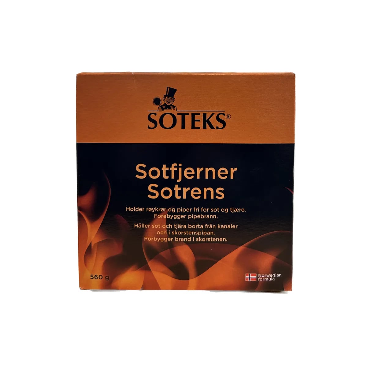 Soteks Sotfjerner Sotrens 560 gram
