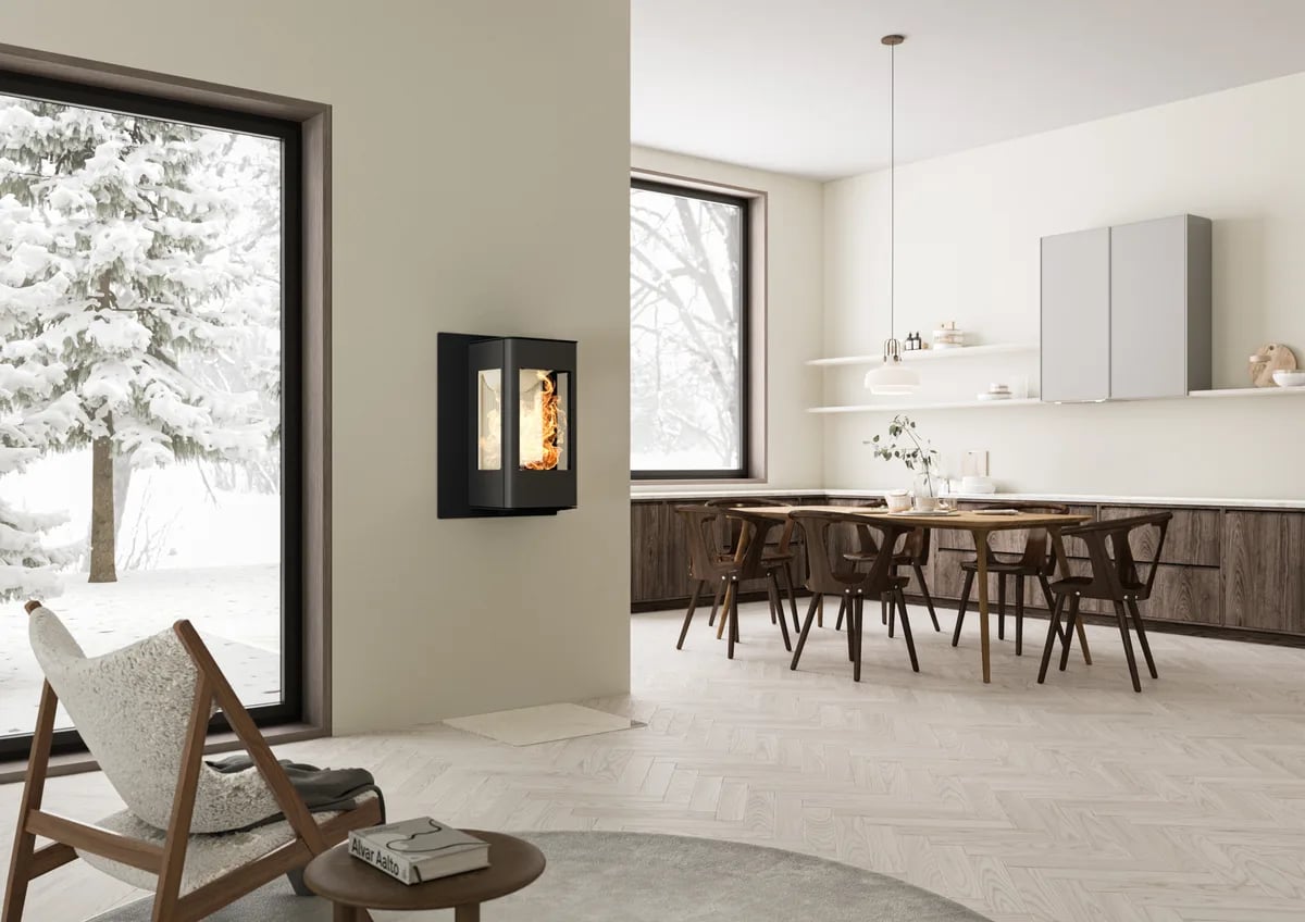 Nordpeis YoU Wall med brannmursplate lys Thermotte - bilde 3