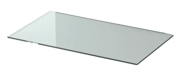 Nordpeis Me gulvplate i klart glass