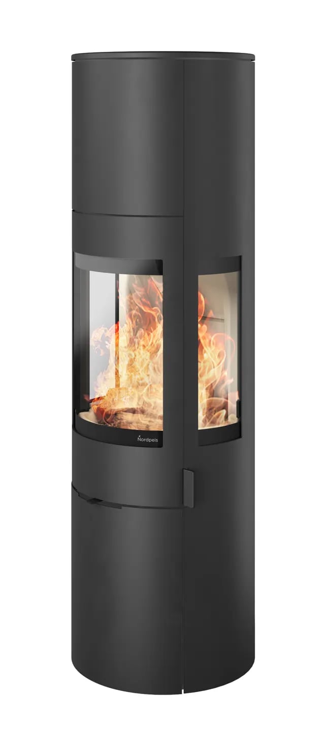 Nordpeis Origo High DV med sideglass lys Thermotte