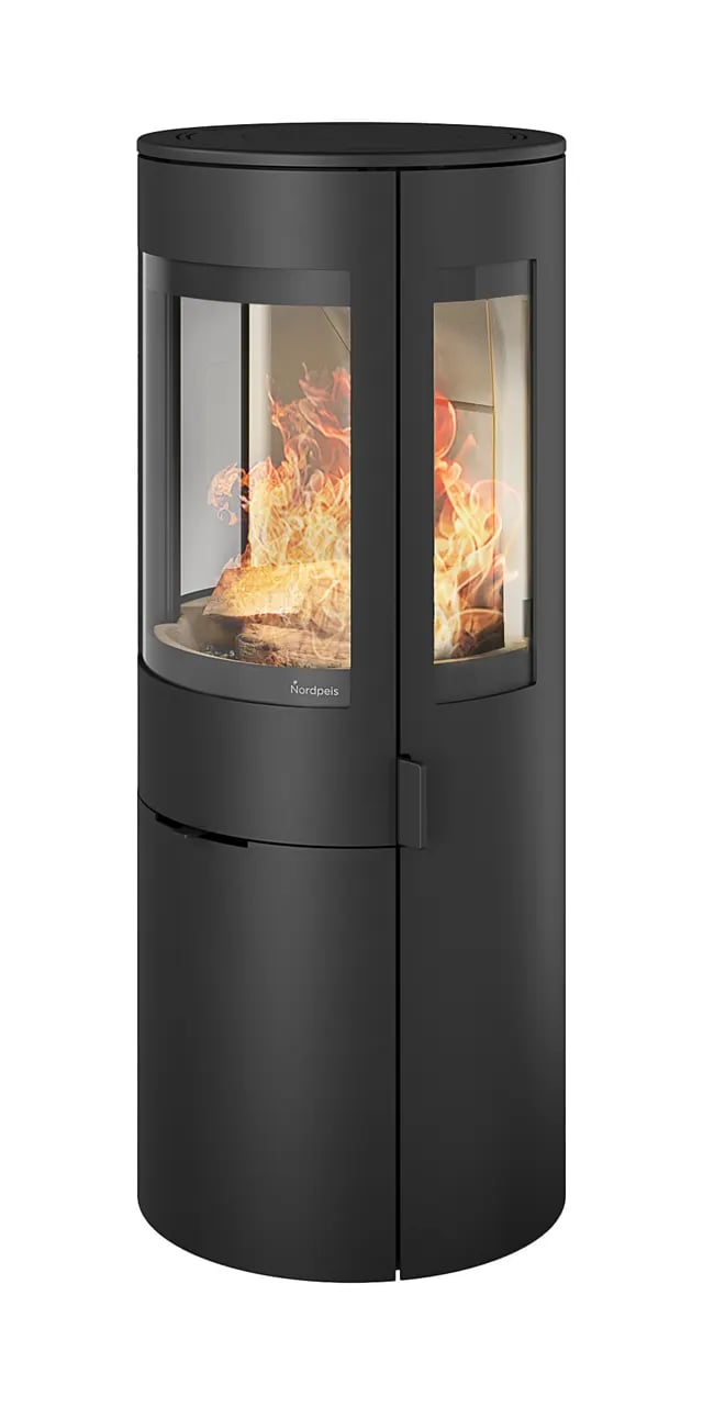 Nordpeis Origo DV med sideglass lys Thermotte