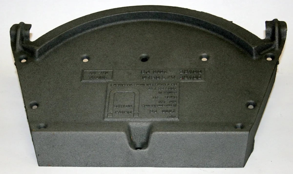 Dovre Hvelv / røykvenderplate til 2000CBBS, 2000CBGL