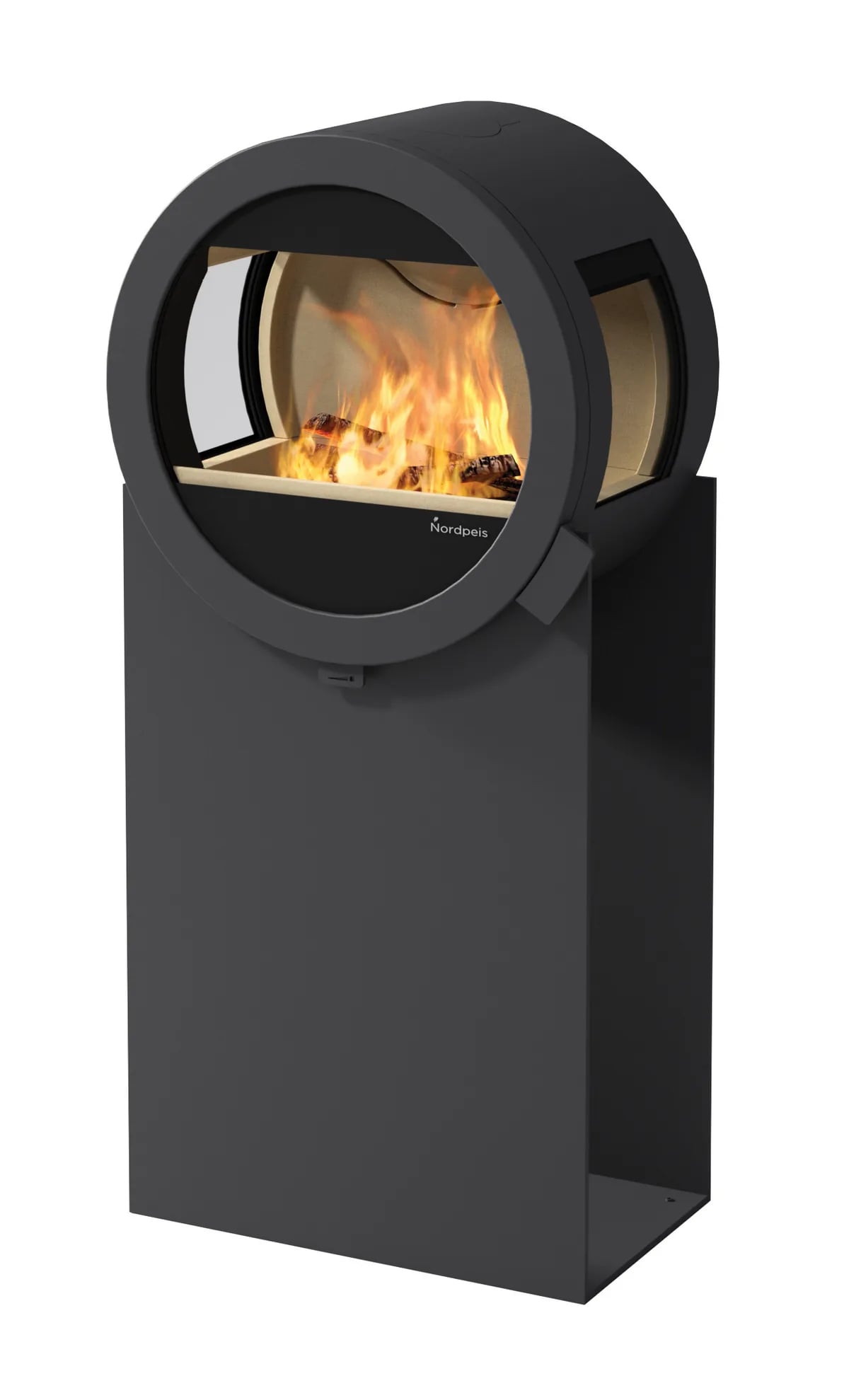 Nordpeis Me Steel med sideglass - bilde 1
