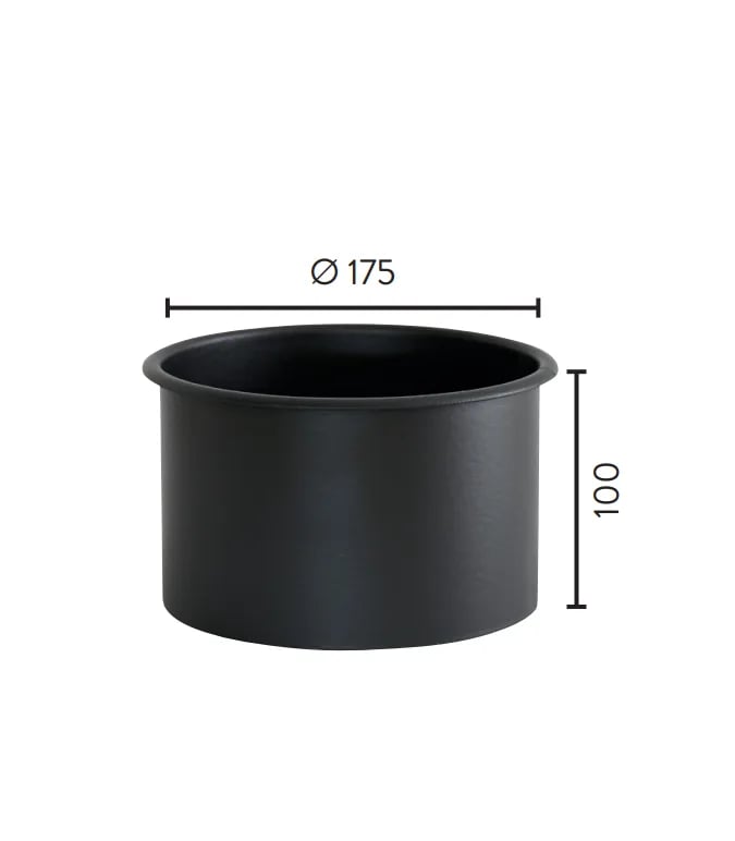 Ø175mm Mur / foringsstuss MBE