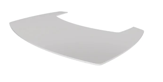 Formgulvplate i glass til Jøtul F 620 P