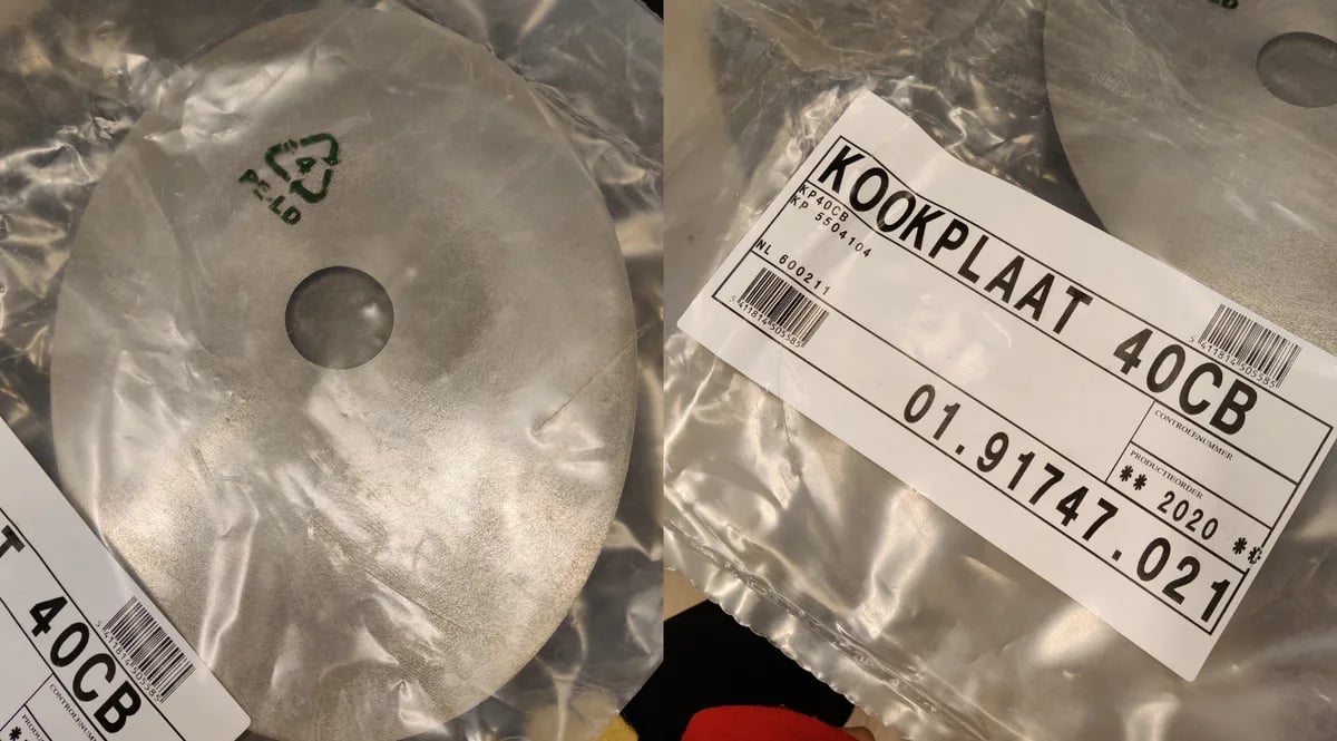 Dovre Kokeplate til 40/45CBS/2