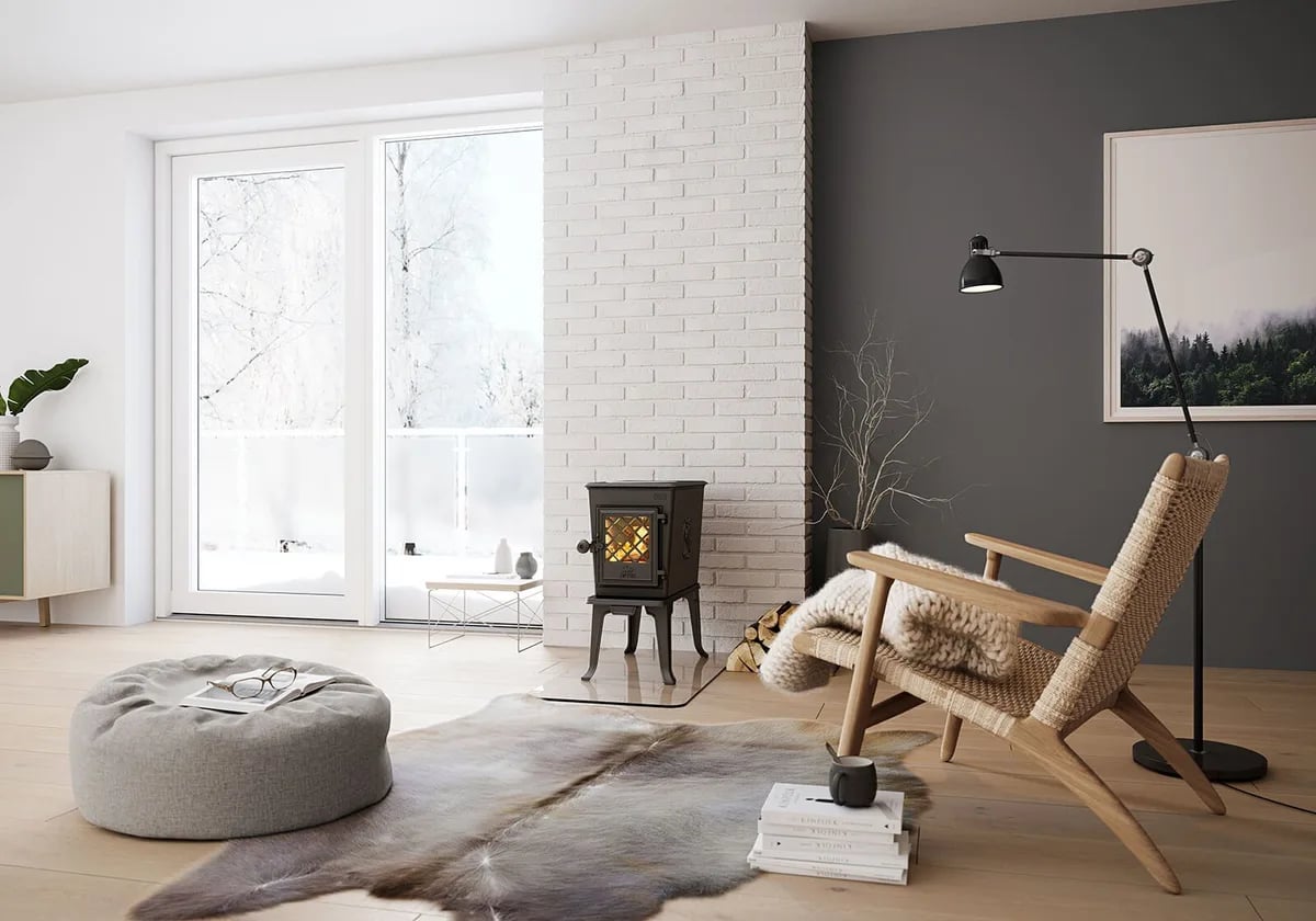Jøtul F 602 Eco vedovn detalj av kokeplate