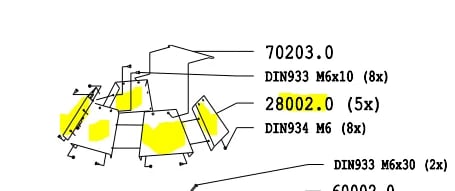 Dovre Varmeskjold til 2200/2400 CB, 2200/2400 CB PAN