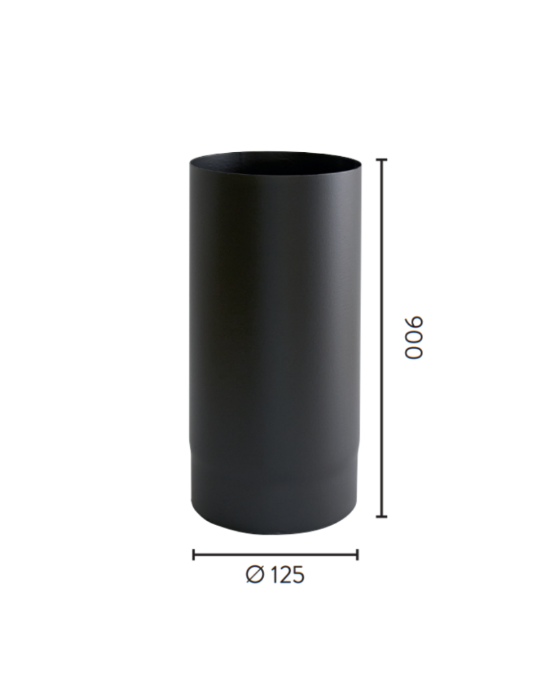 Ø125x900 rett 1,1mm MBE