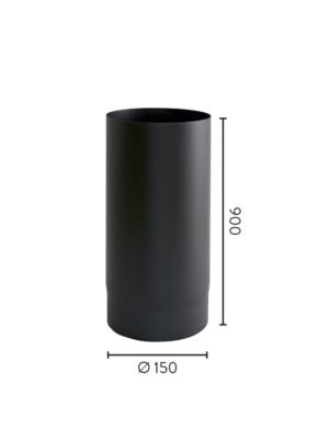 Ø150x900 rett 1,1mm MBE