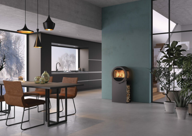 Nordpeis Me Steel med sideglass - Bilde 3