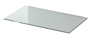 Nordpeis Me gulvplate i klart glass