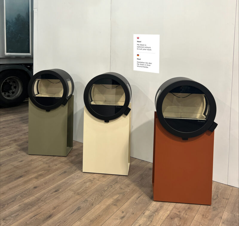 Nordpeis Me Steel med sideglass - Bilde 4