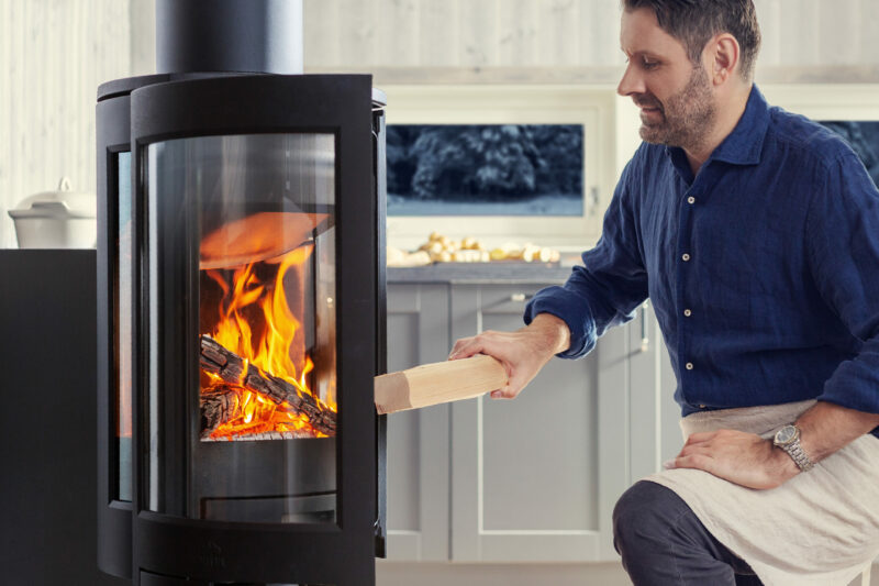 JØTUL F 373 ADVANCE - Sort lakk - Bilde 4