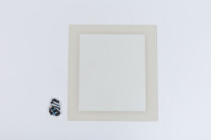 Nordpeis N-20A, U sideglass krom inkl pakning