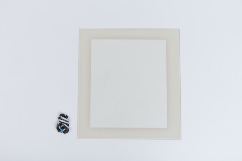 Nordpeis N-20A, U sideglass krom inkl pakning