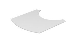 Nordpeis Origo gulvplate klart glass