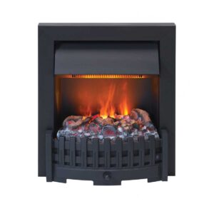 Dimplex Danville Svart, Opti-Myst, Halogen, 2-stegs 1000/2000W, frittstående