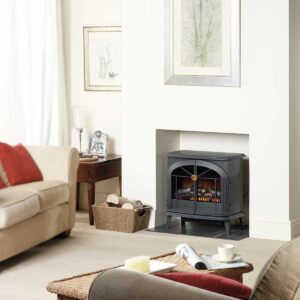 Dimplex Stockbridge Opti-Myst, Halogen, 2-stegs 1/2kW, frittstående