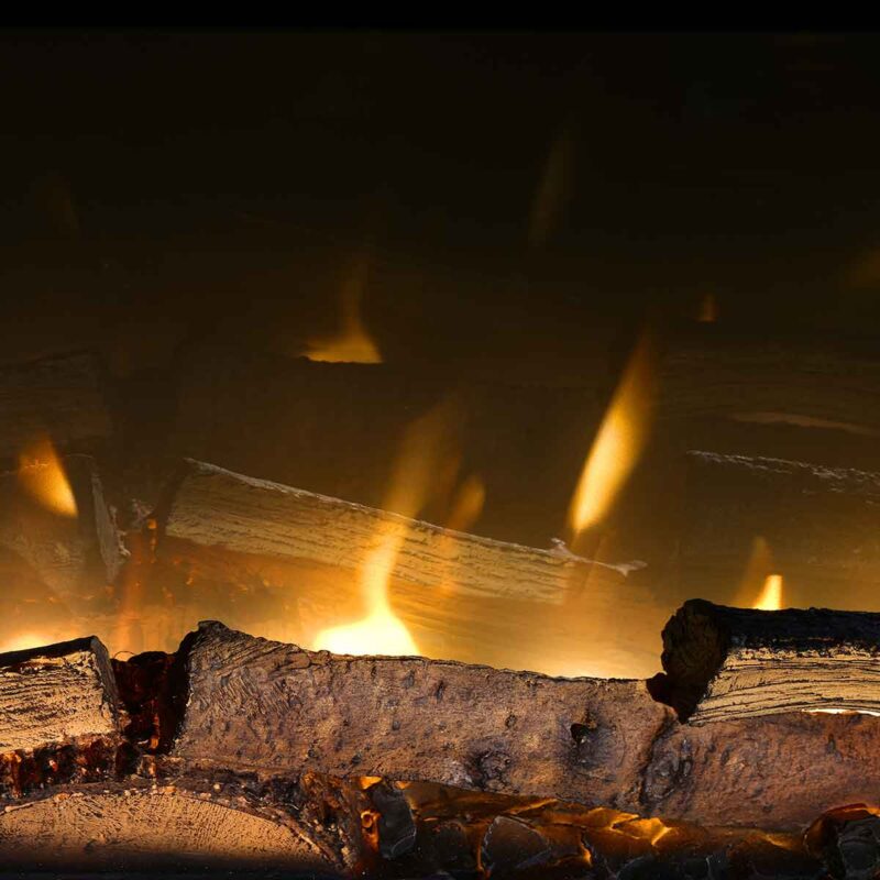 Dimplex Ignite Evolve 50" Optiflame, LED, 1000/2000W, for innbygging - Bilde 5