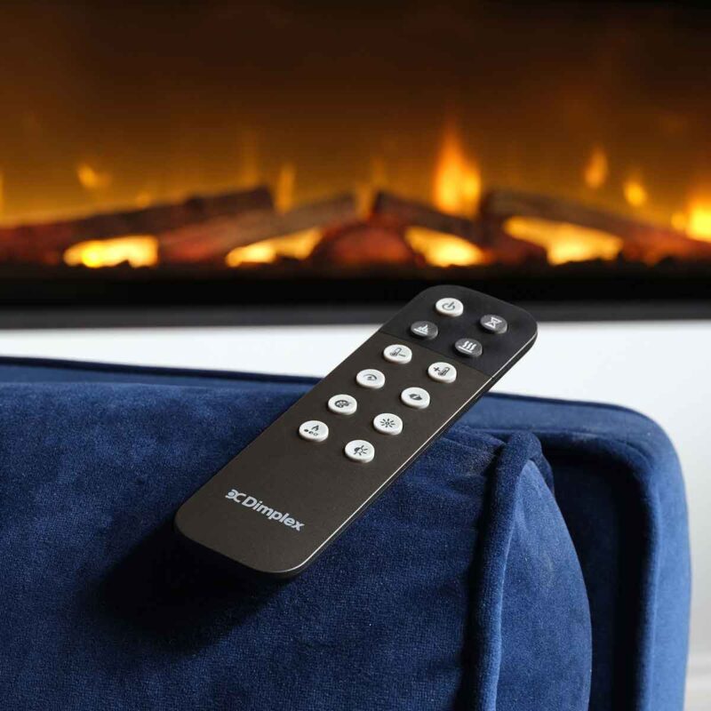 Dimplex Ignite Evolve 100" Optiflame, LED, 1000/2000W, for innbygging - Bilde 3