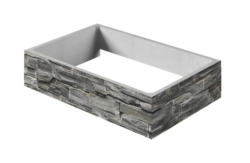 Nordpeis Davos Stone A ekstra toppelement 2 sider
